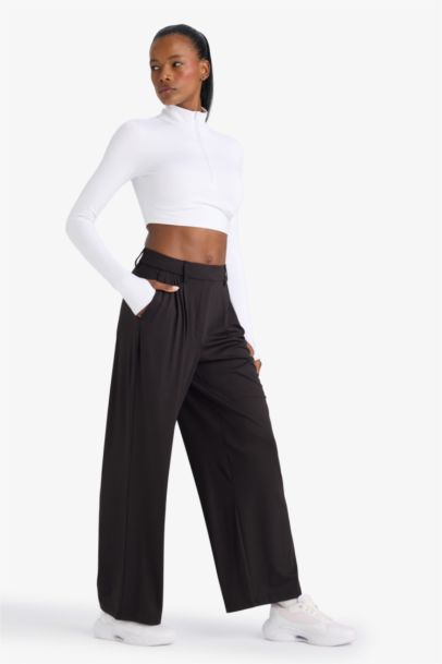 Wide Leg Wide Leg With Pockets Trousers
