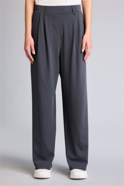 Wide Leg Ankle Length Sweatpants