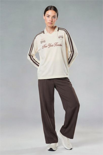 Pantalon de survêtement NBA Chicago Bulls à jambes larges