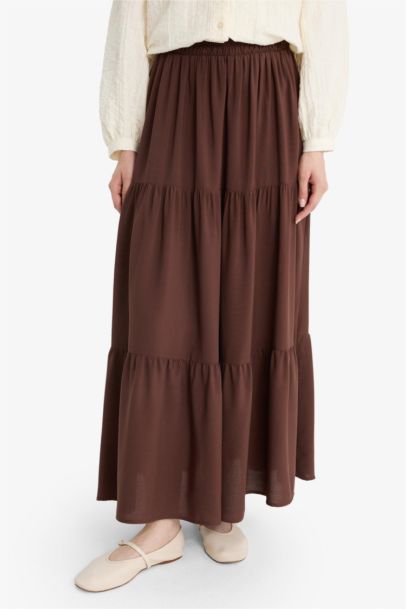 A Kesim Viskon Maxi Etek