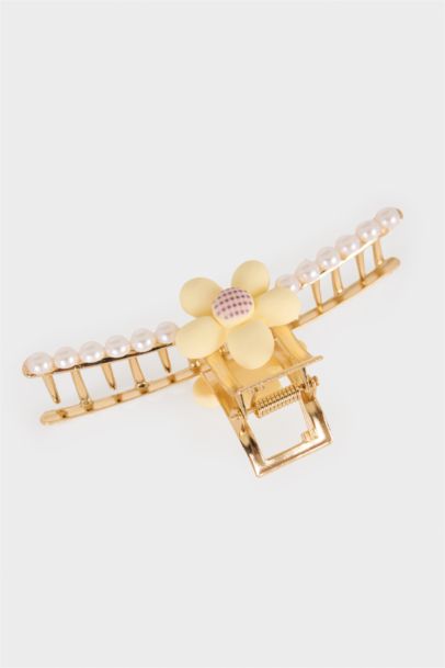 Woman Flower Hair Clip