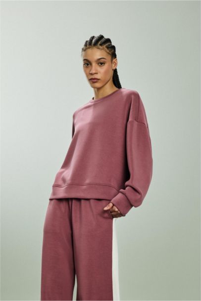 Crew Neck Modal Sports Sweatshirt