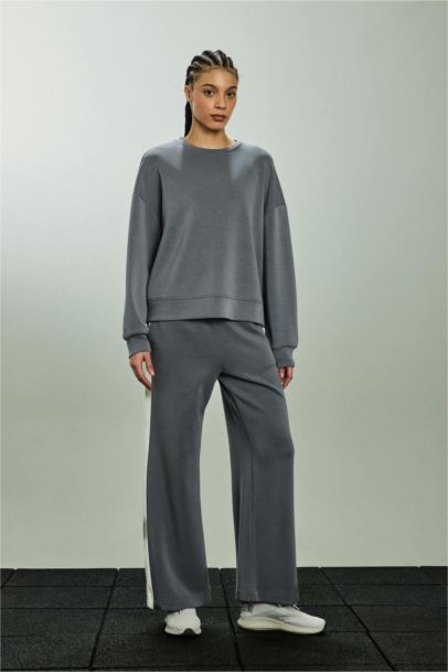 Wide Leg Long Modal Sports Sweatpants