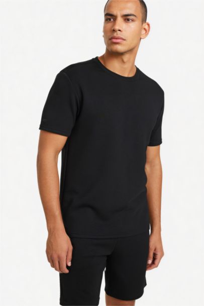 DeFactoFit Standard Fit Side Printed Sports T-Shirt