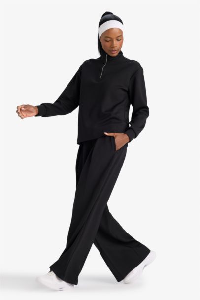 Standard Length Wide Leg Modal Sweatpants