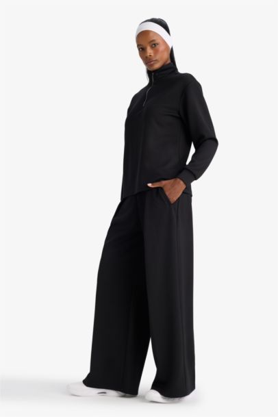 Standard Length Wide Leg Modal Sweatpants