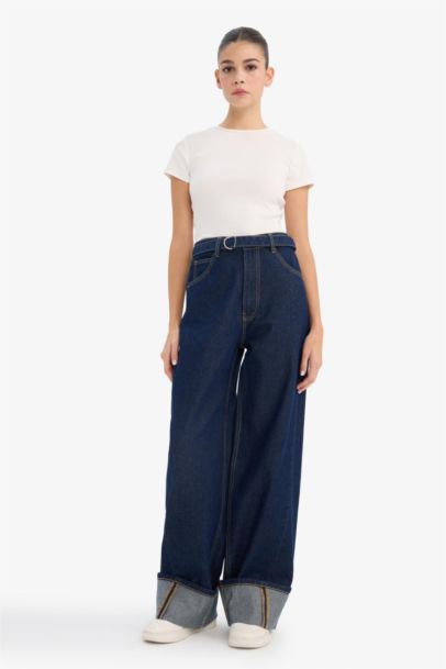 Baggy Fit High Waist Jeans