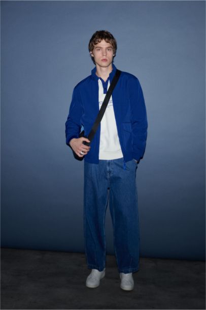 جاكيت خفيف مقاوم للماء قصة عادية وياخة كوليج