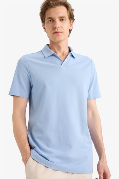 Regular Fit Short Sleeve Polo T-Shirt