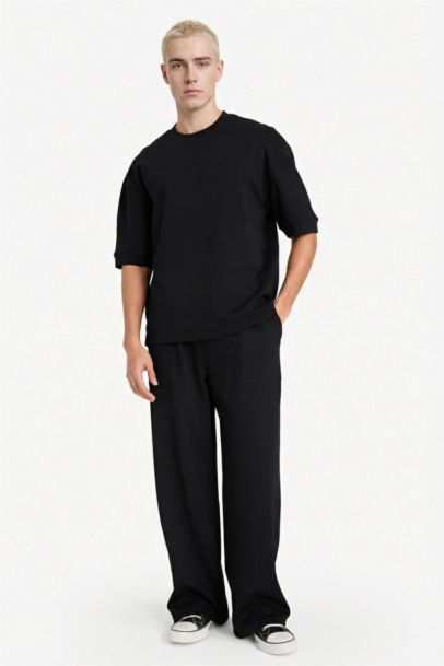 بنطرون وايد ليج برجل واسع