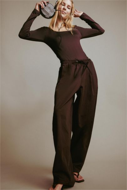 Jogger Fit Tie Waist Sweatpants