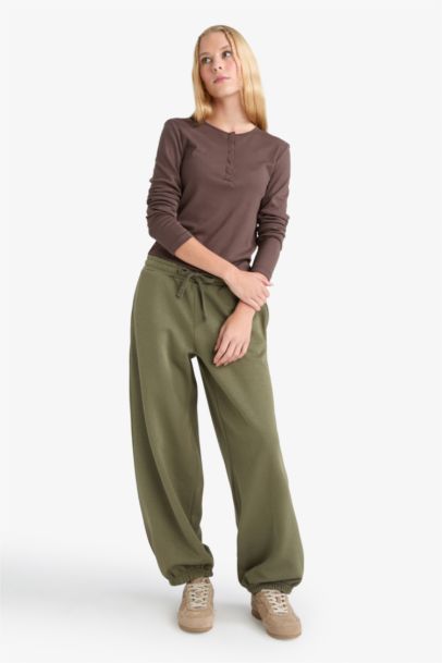 Pantalon Jogging épais à cordon de serrage