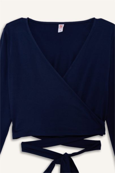 Belted Long Sleeve T-Shirt