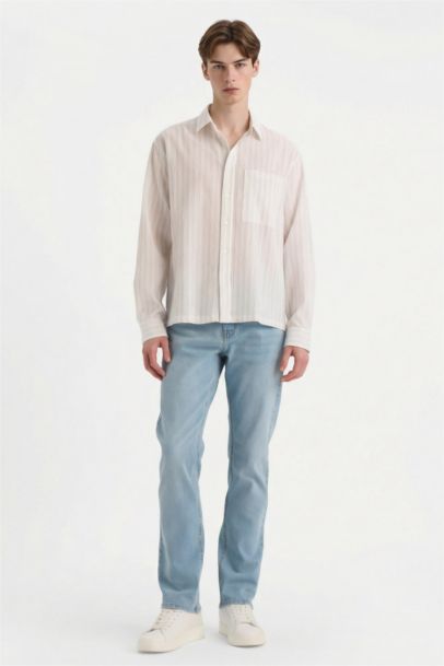 Flexible Fabric Boxy Fit Shirt