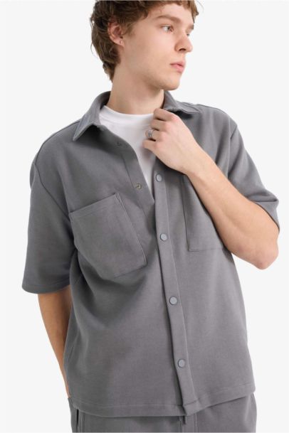 100% Cotton Boxy Fit Shirt