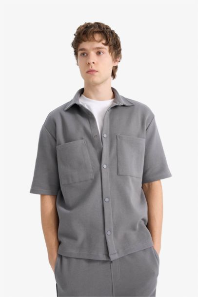 100% Cotton Boxy Fit Shirt