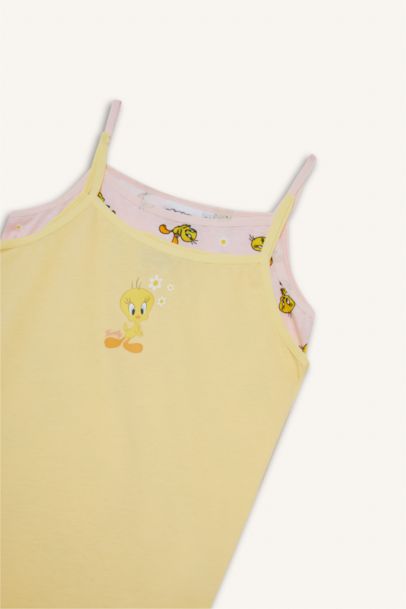 Girl 2 piece Regular Fit Looney Tunes Licensed Tank Top