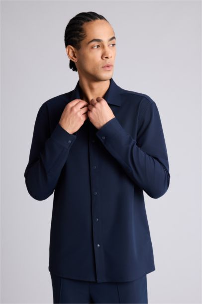 Slim Fit Long Sleeve Shirt