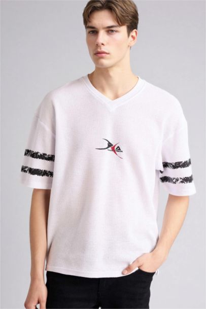 %100 Pamuk Loose Fit Tişört