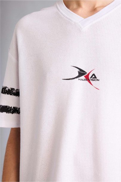 %100 Pamuk Loose Fit Tişört