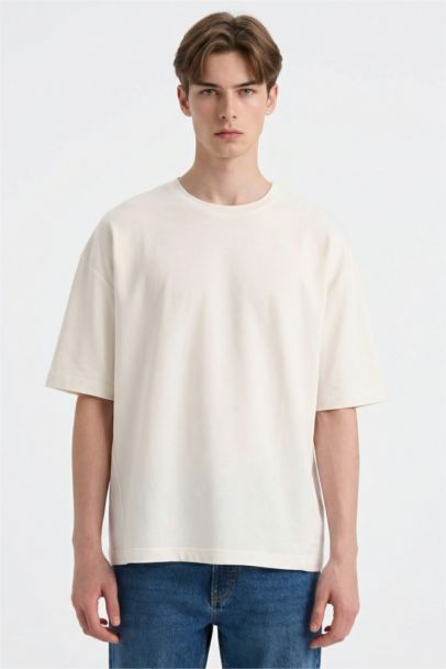 Loose Fit Crew Neck Short Sleeve T-Shirt