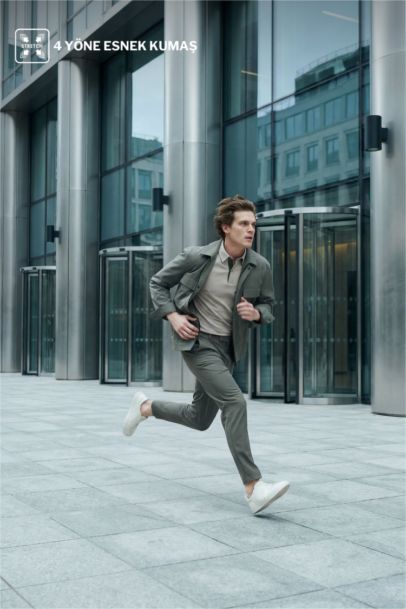 Tailored Fit Trousers