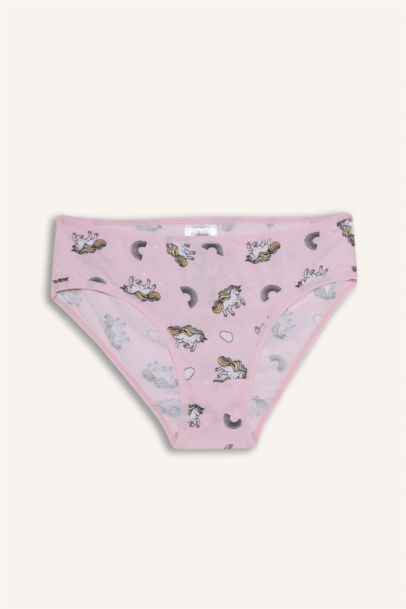 Girl Patterned 3 Piece Panties