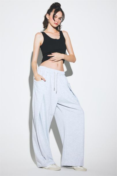 بنطرون باريل فيت قماش كرنكيل