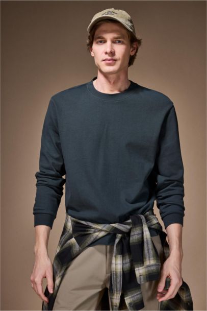 اوفر ردن طويل قطن