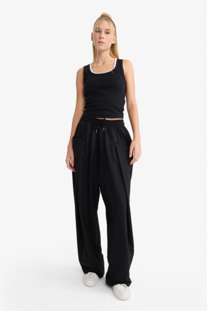 Pantalon de survêtement large Coupe barrel