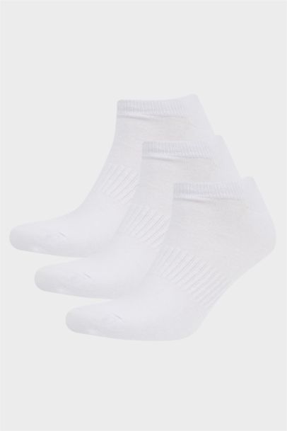Man 3 Piece Cotton Ankle Socks