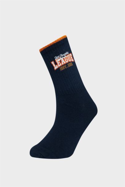 Erkek Çocuk 3'lü Pamuklu Uzun Çorap