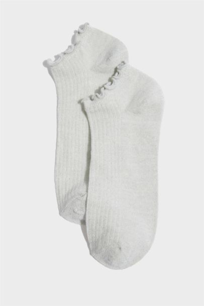 جوارب قصيرة نسائية من قطن - 3 قطع