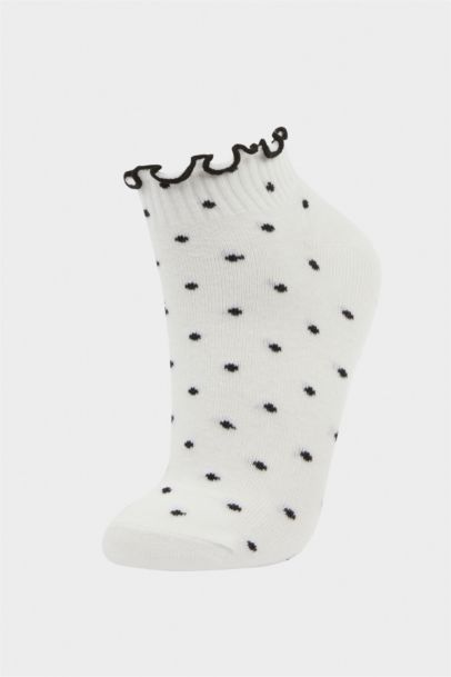 Woman 3 Piece Cotton Ankle Socks