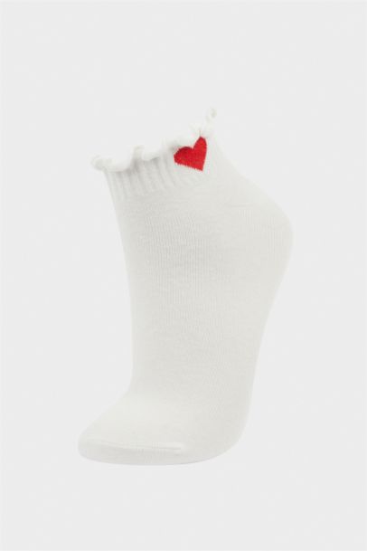 Woman 3 Piece Cotton Ankle Socks