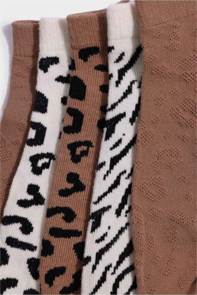 Woman 5 Piece Short Socks