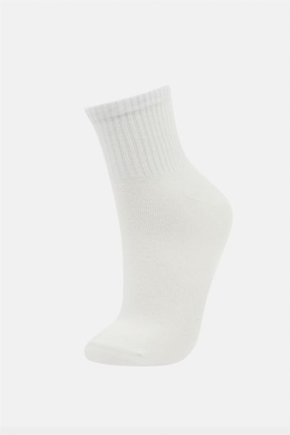 جوارب قصيرة نسائية من قطن - 3 قطع