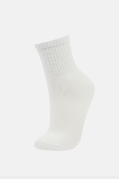 جوارب قصيرة نسائية من قطن - 3 قطع