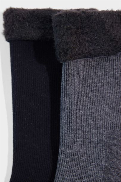 Kadın Termal 2'li Termal Kışlık Çorap