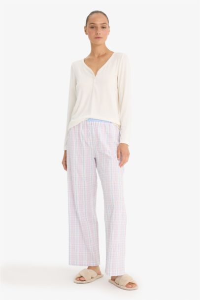 Fall in Love Regular Fit Woven Pajama Pants