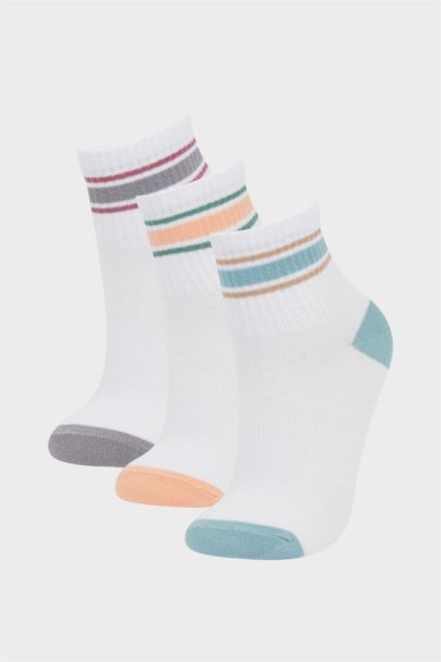 Lot de 3 Chaussettes en coton pour fille