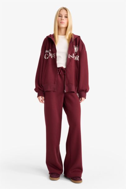 Jogging large avec imprimé Harry Potter à taille élastique