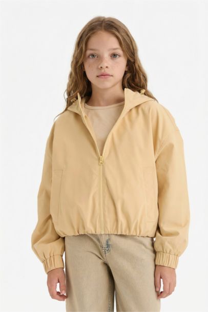 Girl Hooded Raincoat