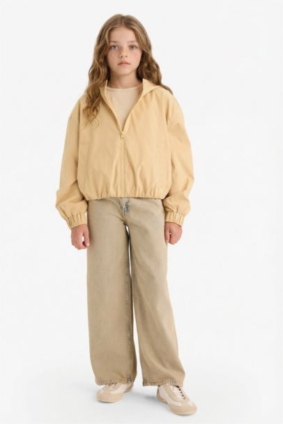 Girl Hooded Raincoat