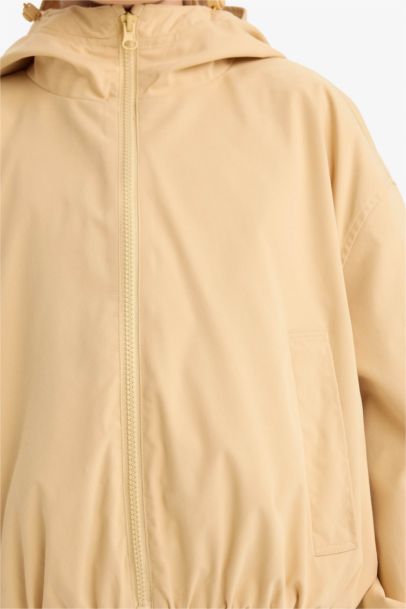 Girl Hooded Raincoat