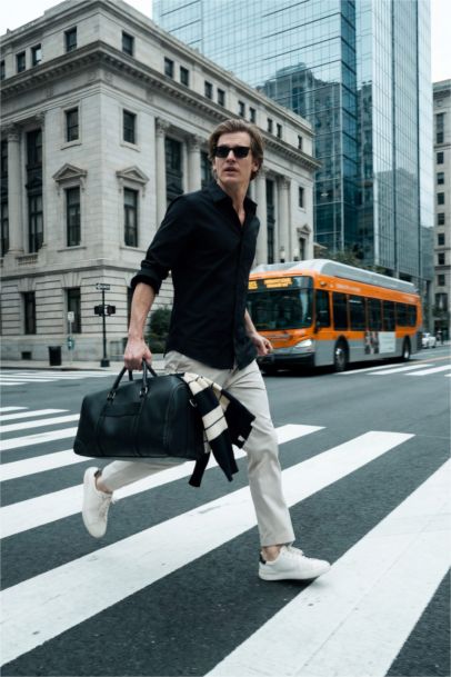 Pocketed Basic Trousers