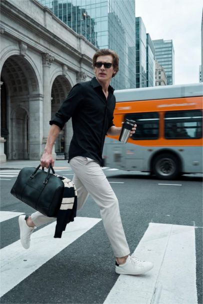 Pocketed Basic Trousers