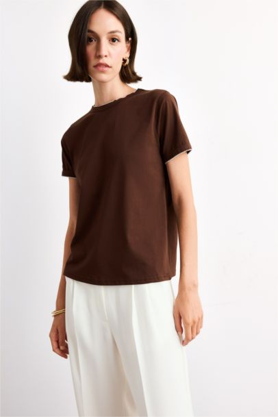 Crew Neck Short Sleeve T-Shirt