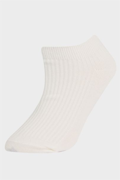 Girl 5 Piece Cotton Short Sockss