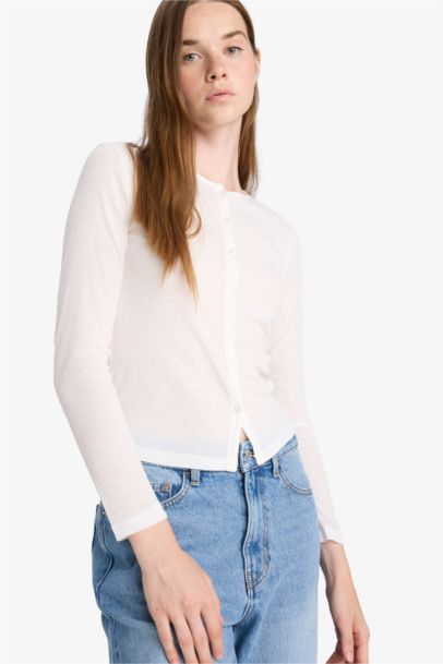 Slim Fit Slim Fit Crew Neck Long Sleeve T-Shirt